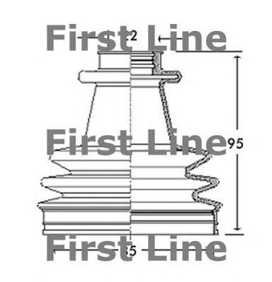 FIRST LINE fcb2165 -  Пыльник, приводной вал